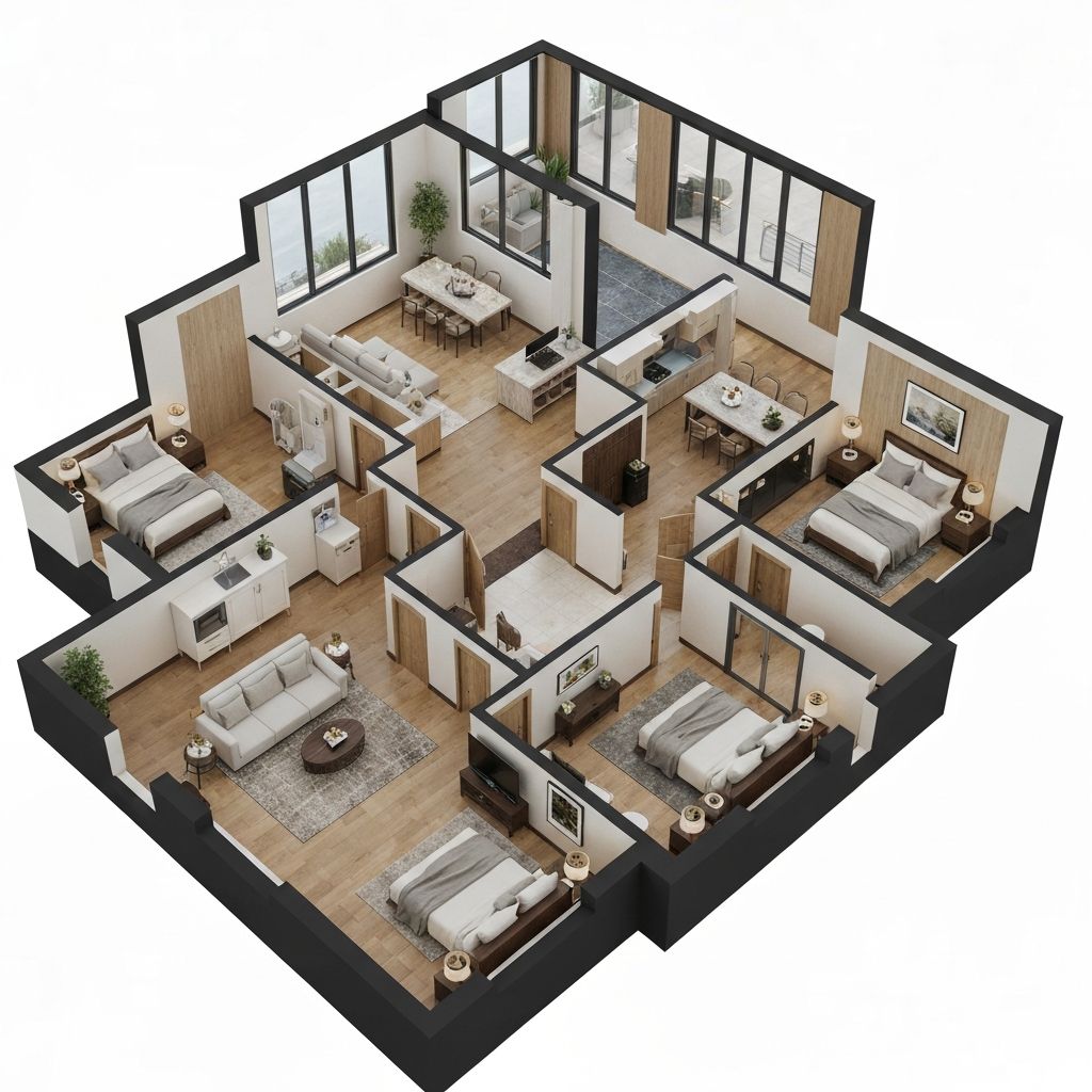 Multi-Story 3D View